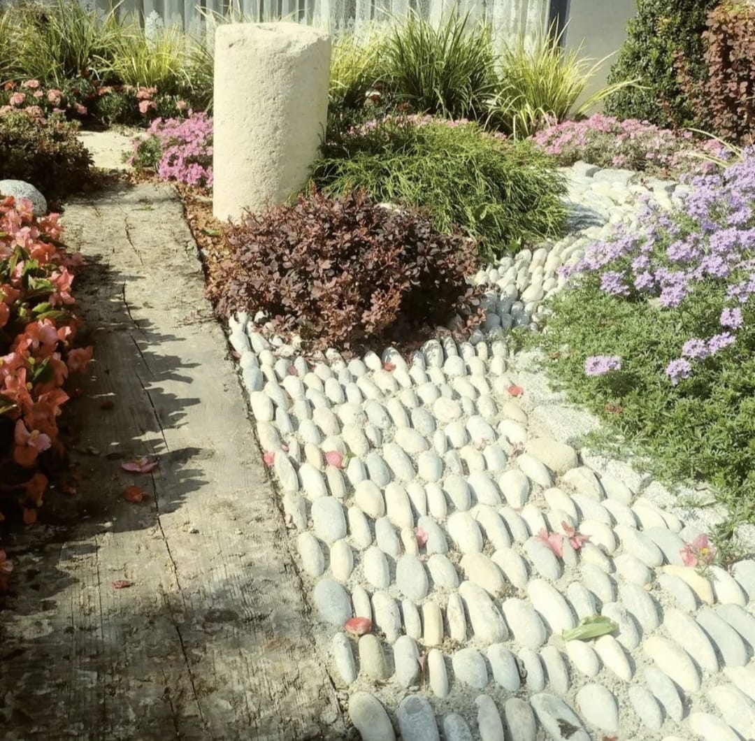 Çakıl dekor uygyulamamız